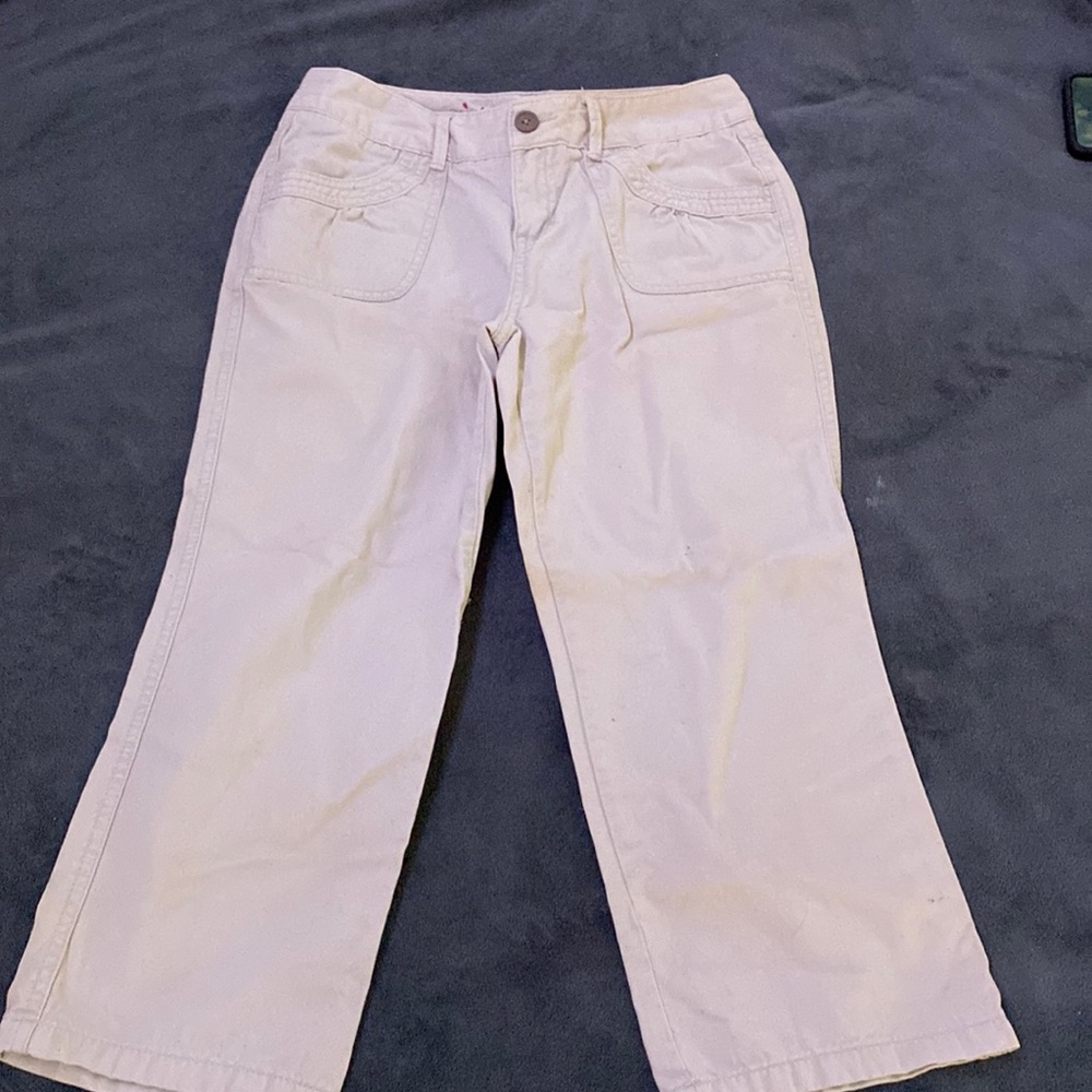 Tan girls pants